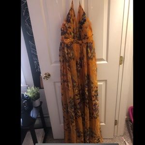 NWT Windsor Tropical Maxi Dress READ DESCRIPTION